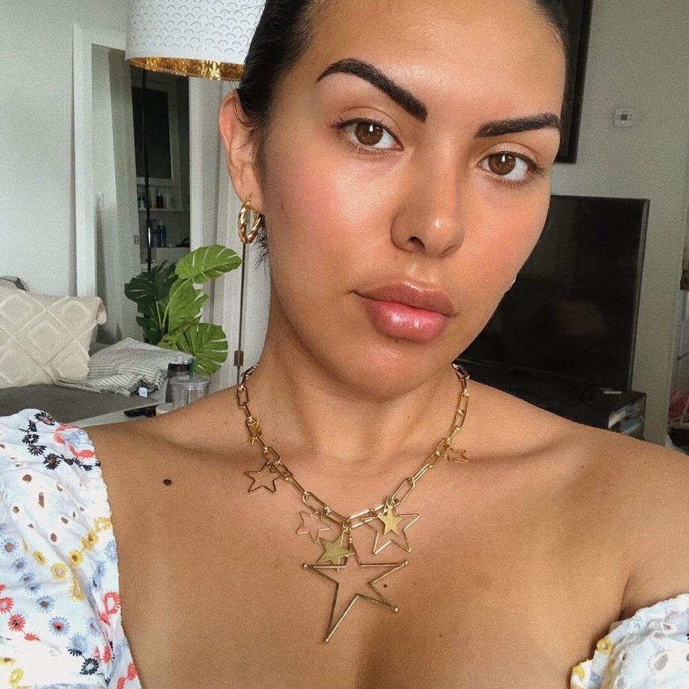Star statement necklace